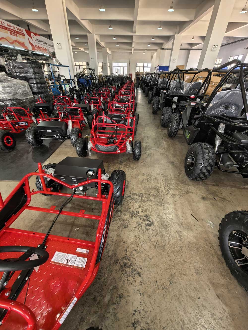 EverJoy Moto finished-vehicle warehouse