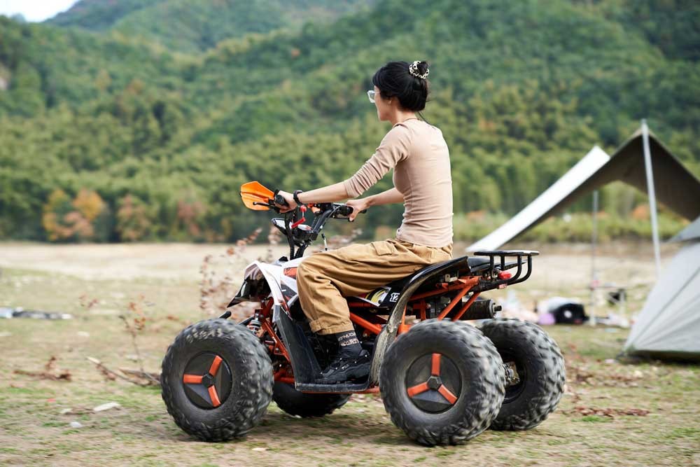Gasoline ATV FR125ATV-SP front profile