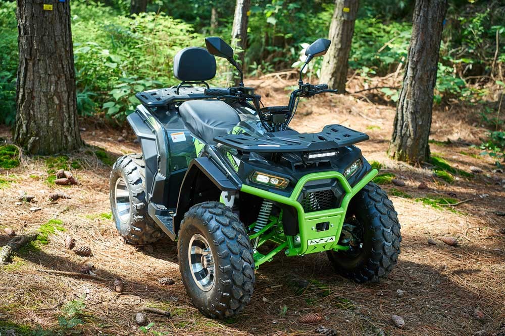 Electric ATV FR60DATV-UT wheel and brake detail