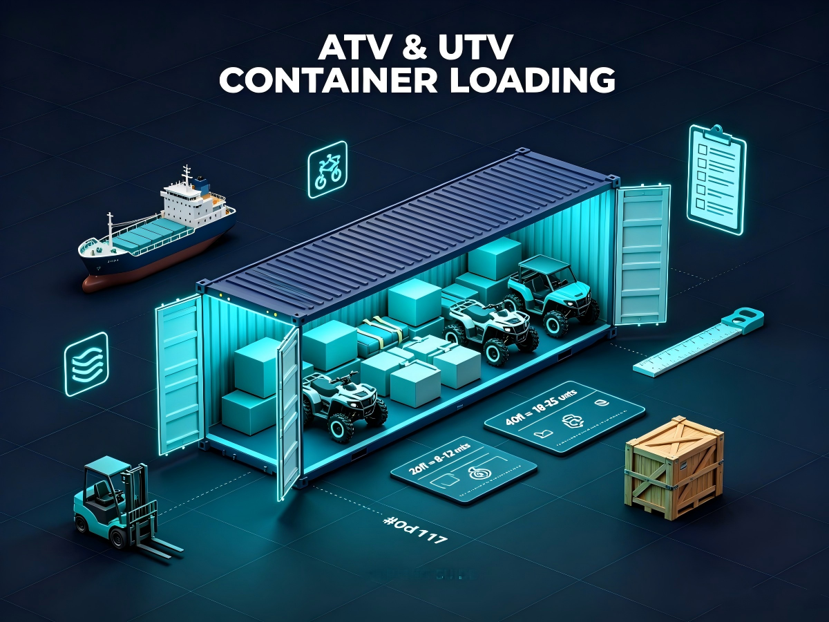 Container Loading Guide for ATV and UTV Shipments