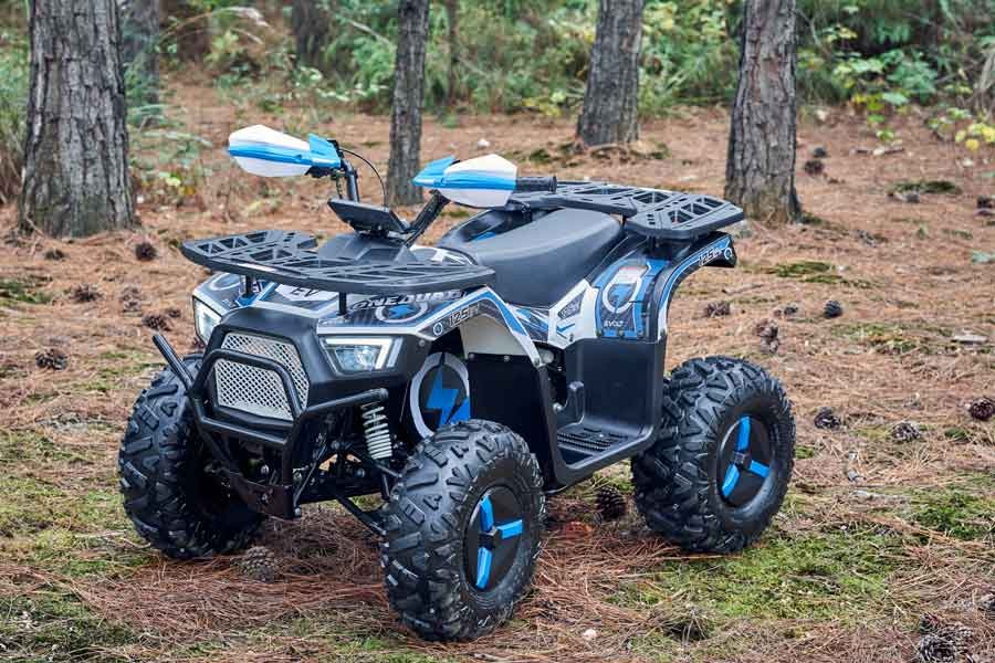 FR20DATV-UT electric utility ATV full machine detail view