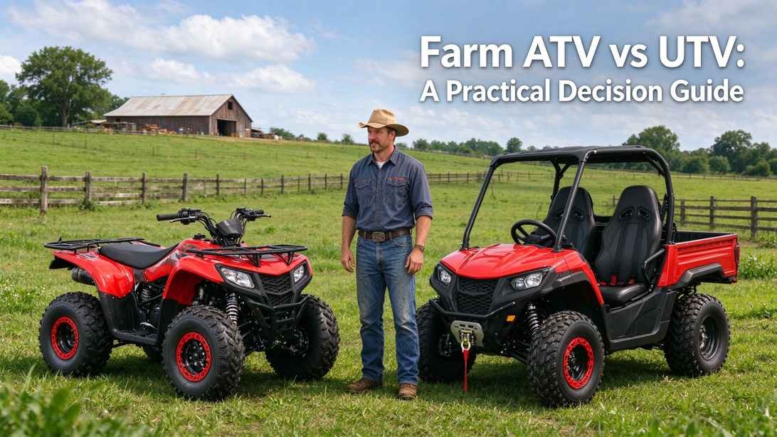 Farm ATV vs UTV: A Practical Agricultural Vehicle Decision Guide