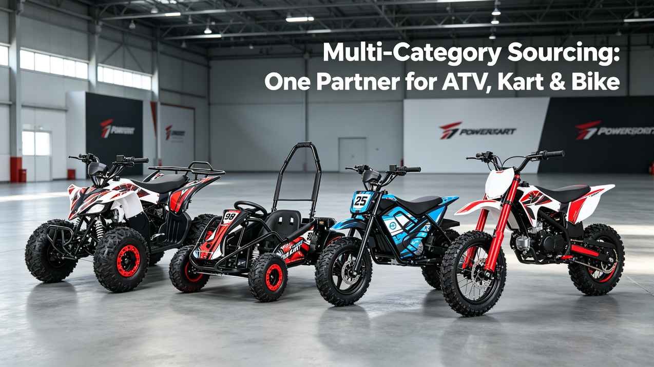 Multi-Category Powersports Sourcing Program: One Partner for ATV, Go Kart, Dirt Bike & Mini Bike